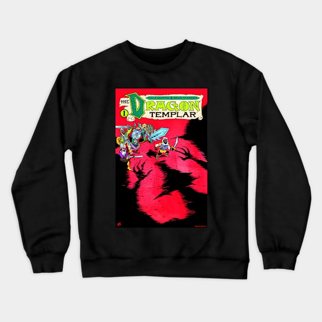 Release The Dragon! Crewneck Sweatshirt by SmearySoapbox